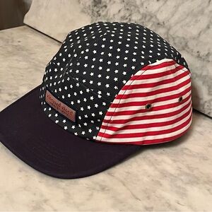 Vineyard Vines Navy and White Star Cap